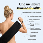 Serviette de douche exfoliante NORYA